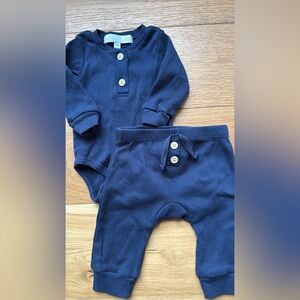 Rachel Zoe Dark Blue Kids Matching Set